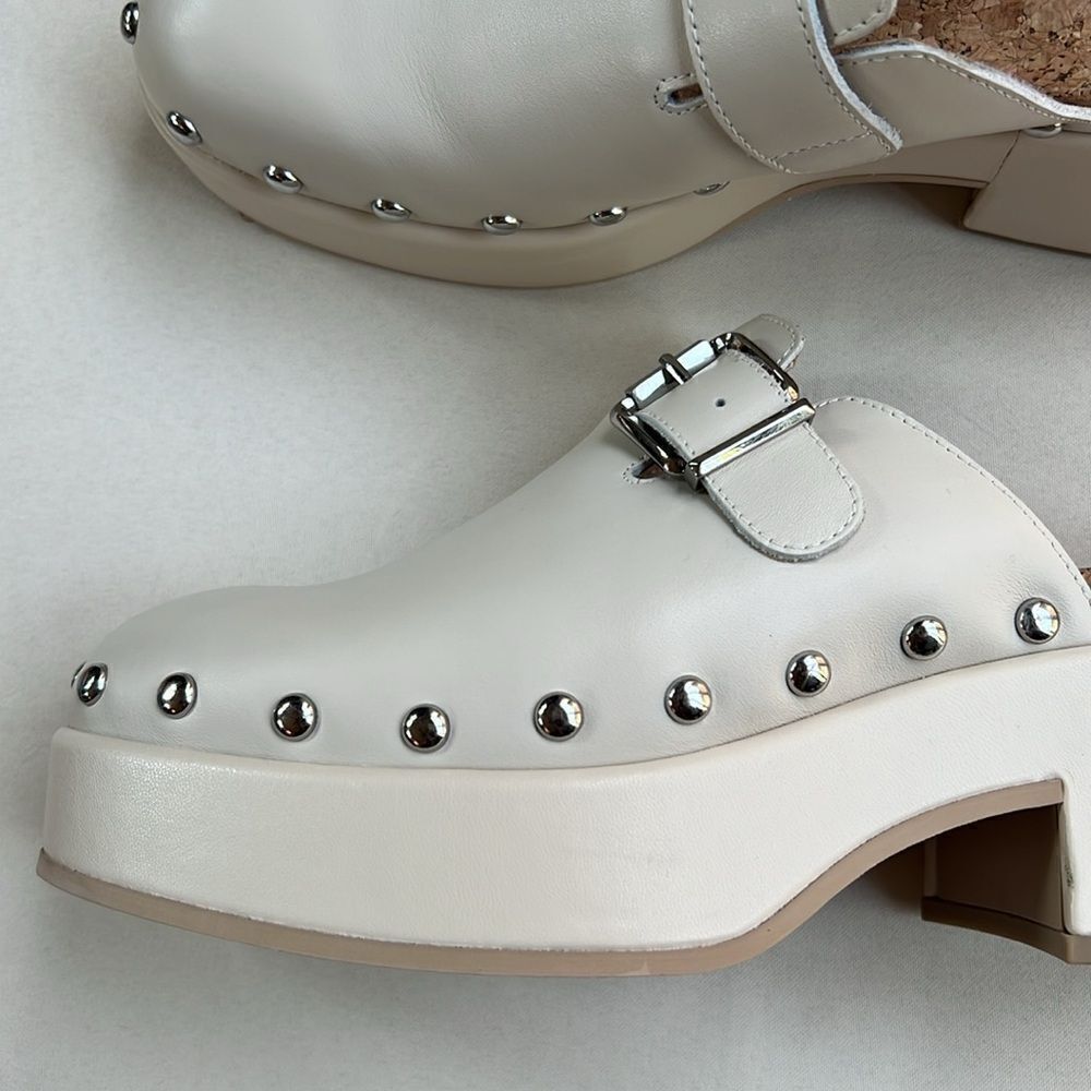 Dolce Vita Yevan Platform Mule in Ivory Size 8 - Picture 4 of 13